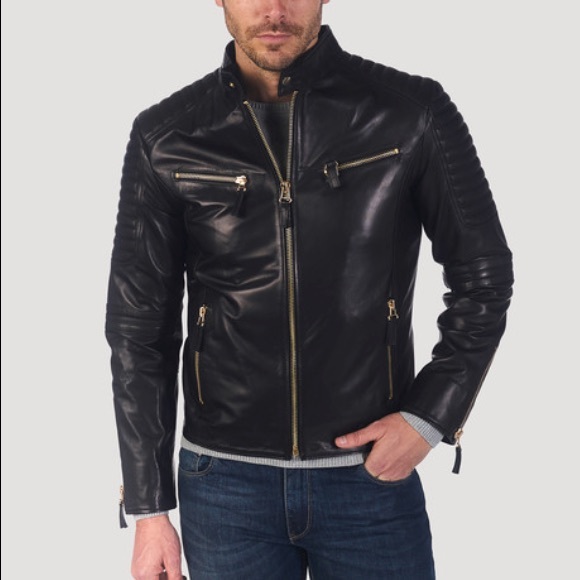 Giorgio Di Mare Leather Jacket - Picture 2 of 4